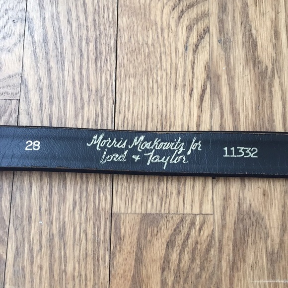 Morris Moskowitz for Lord and Taylor belt - Picture 2 of 5